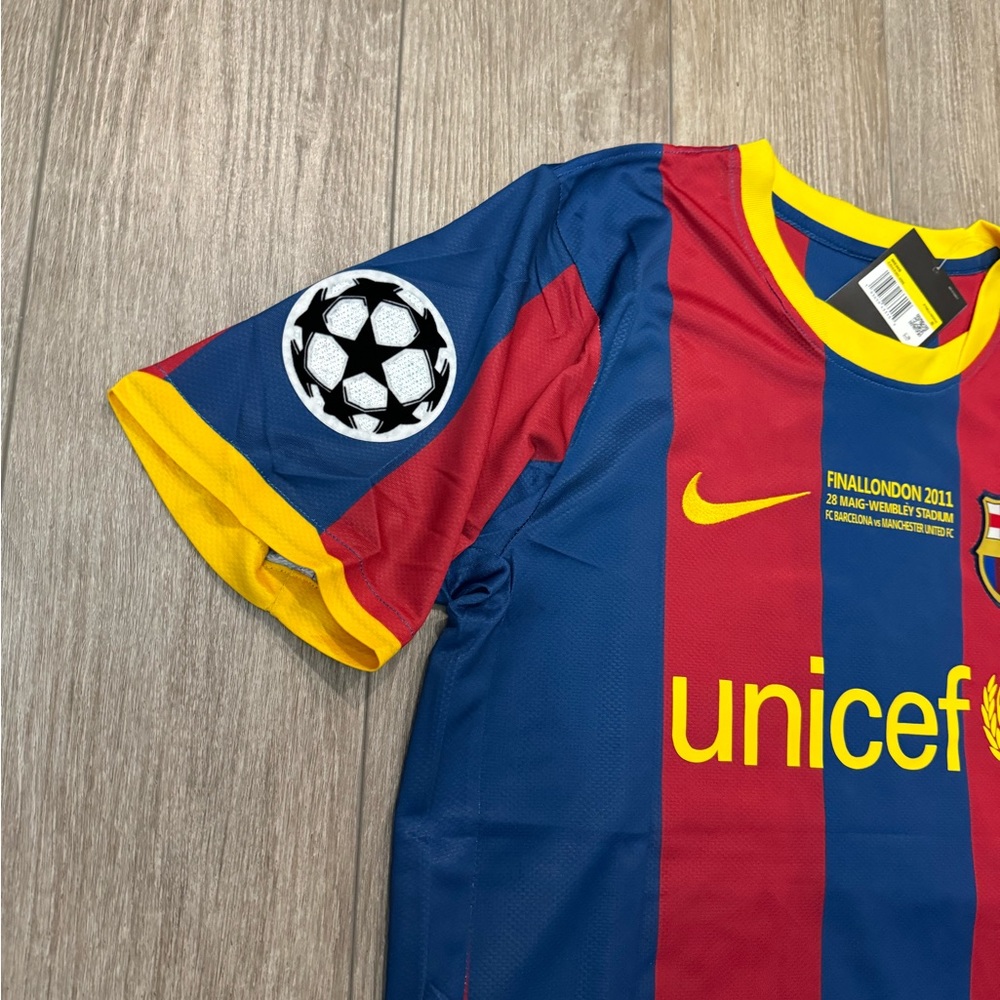 Barcelona Messi 10 Retro Champions League Final 2011 - Picture 5 of 6